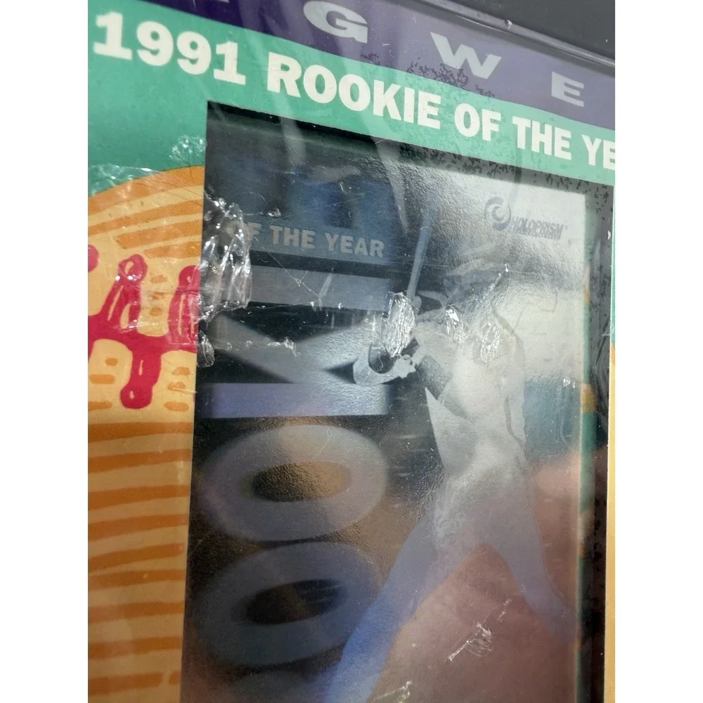 JEFF BAGWELL 1991 Rookie of the Year Special Collectors Edition Holoprism Sealed